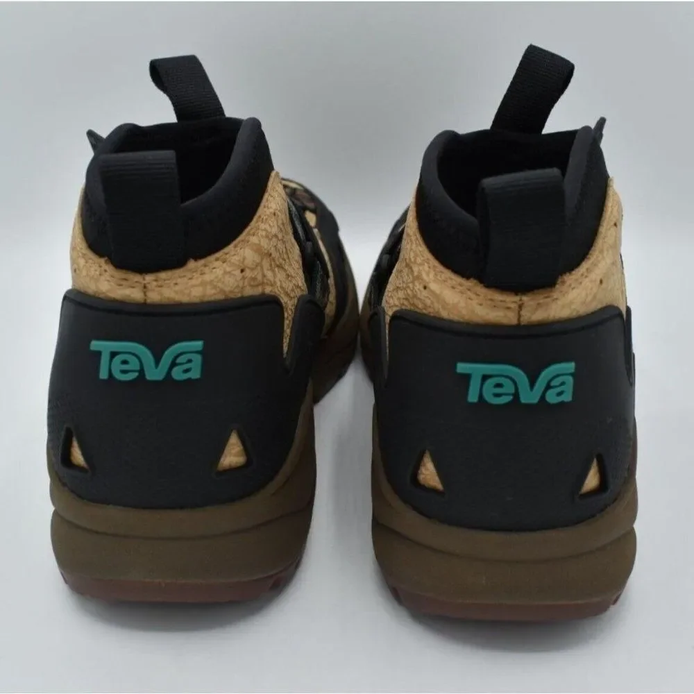 Teva‎ Mens Size 11 Revive '94 Black Tan Mid Hiking Boots Shoes